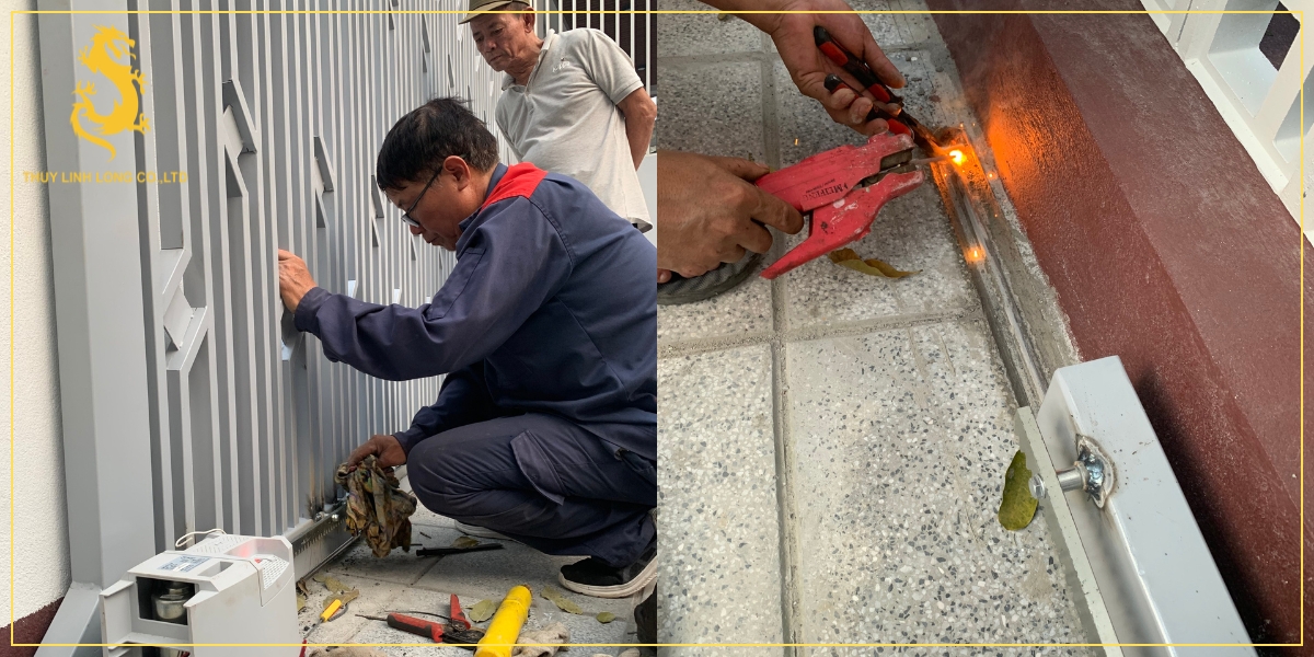 Quy trình tháo dỡ cổng tự động