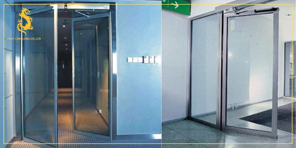 Các loại cửa mở cánh tự động tại Hà Nội Thủy Linh Long cung cấp