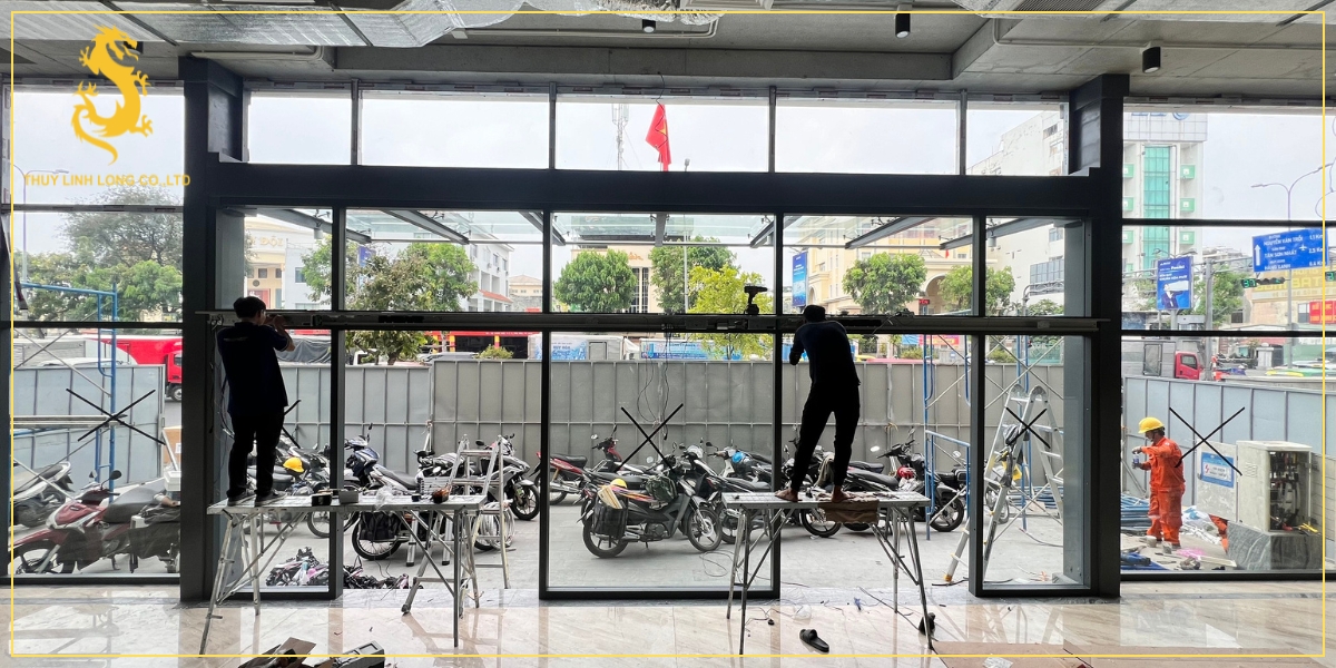 Quy trình lắp đặt cửa trượt tự động tại Hà Nội Quy trình lắp đặt cửa trượt tự động tại Hà Nội