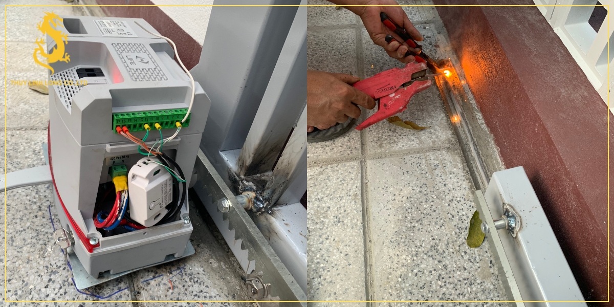 Quy trình cung cấp và lắp đặt cổng lùa tự động tại Thái Bình Quy trình cung cấp và lắp đặt cổng lùa tự động tại Thái Bình