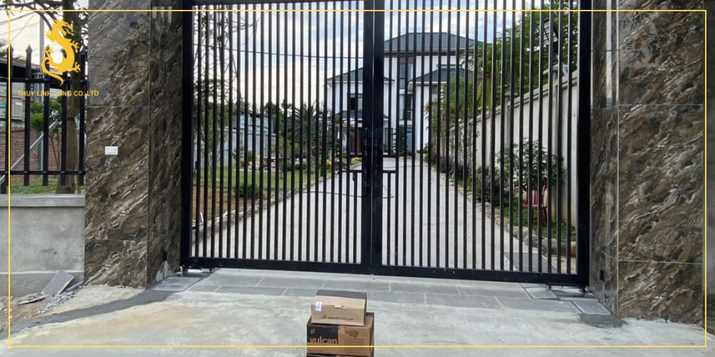 Các bước tiến hành lắp đặt cổng mở tự động Nghệ An tại công trình