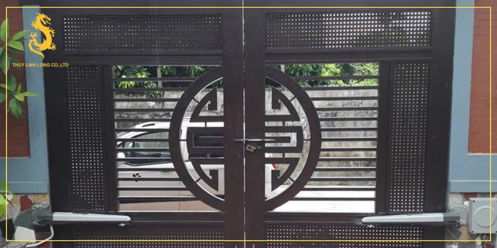 Quy trình lắp đặt cổng tự động Long An tại Thủy Linh Long