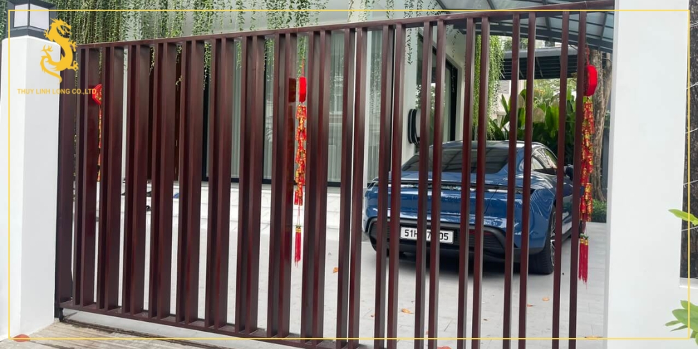 Lưu ý khi lắp đặt cổng lùa tự động Hậu Giang