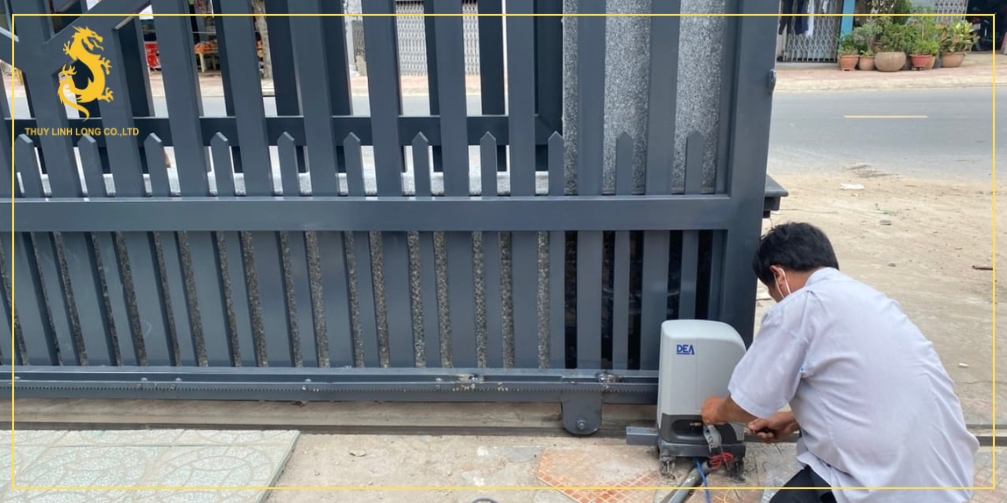 Lưu ý khi lắp đặt cổng lùa tự động Phú Yên