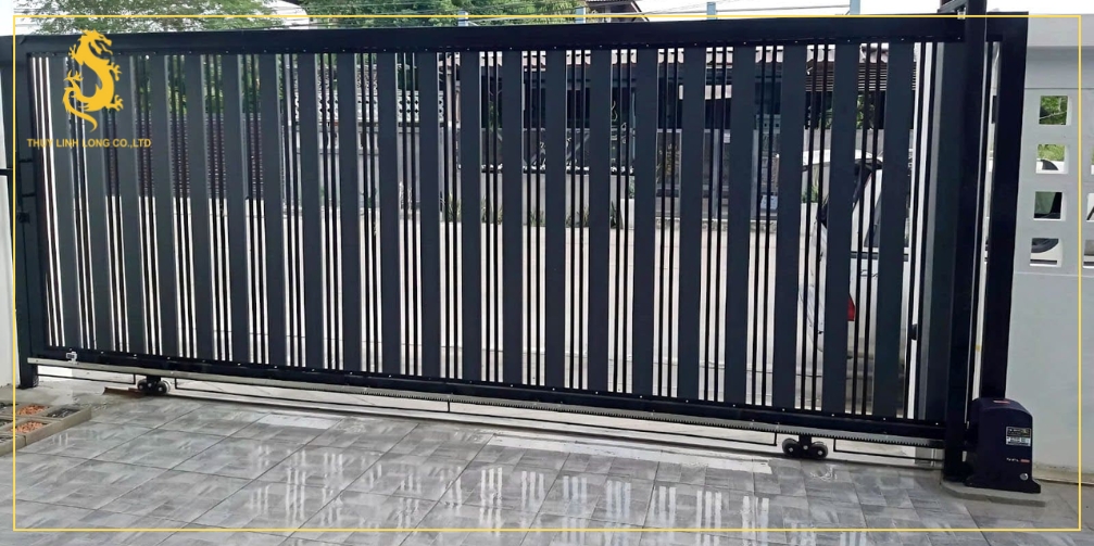 Quy trình lắp đặt cổng lùa tự động Bến Tre