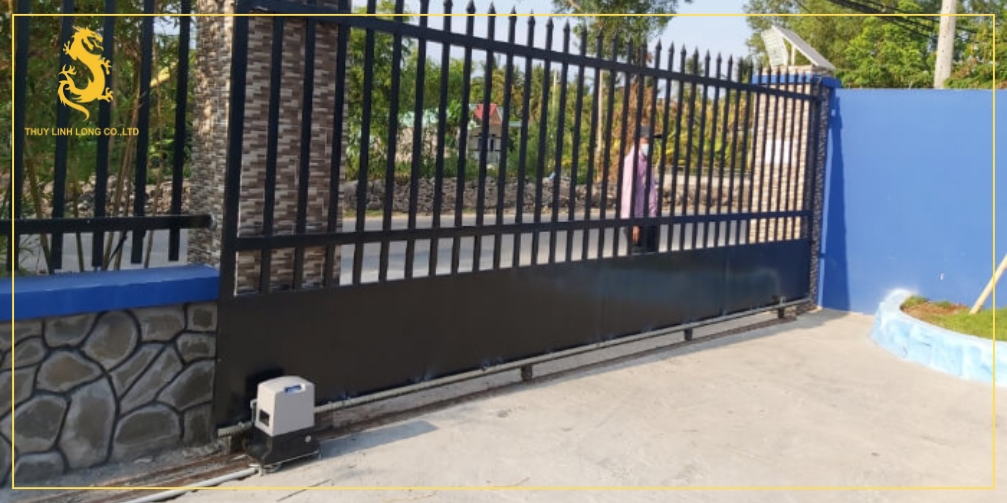 Quy trình lắp đặt cổng lùa tự động Hậu Giang