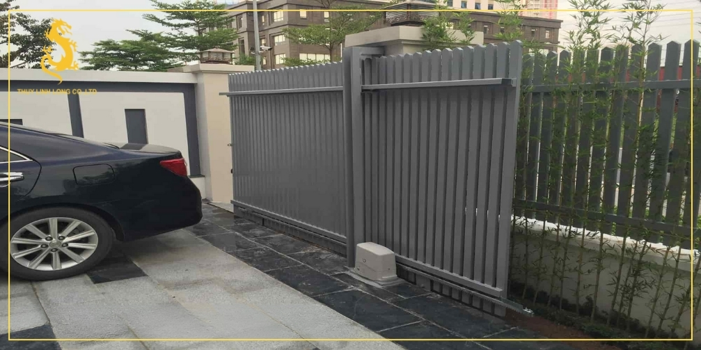 Quy trình lắp đặt cổng lùa tự động Ninh Thuận
