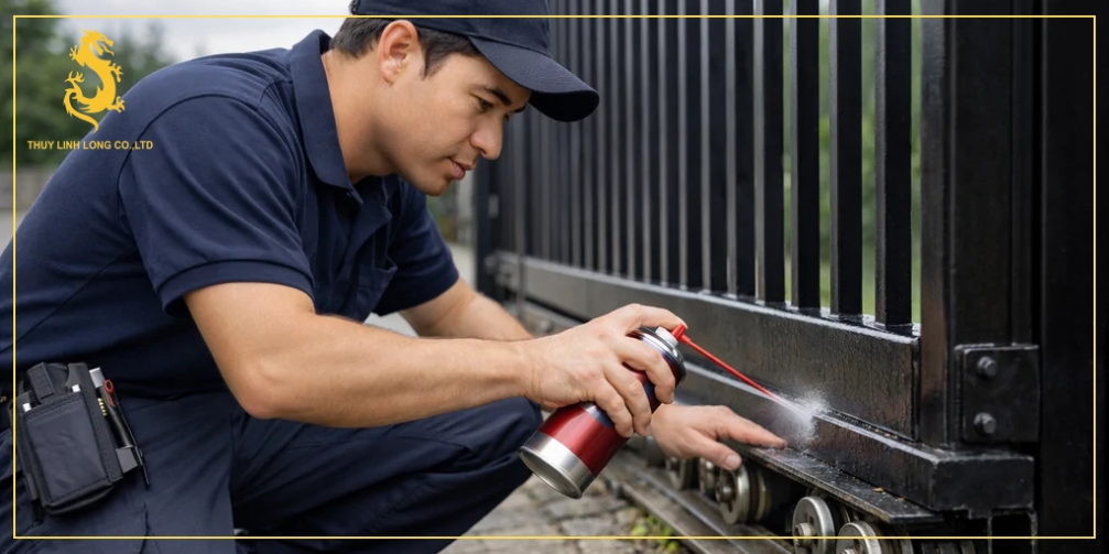 Phòng ngừa và bảo trì định kỳ cổng tự động