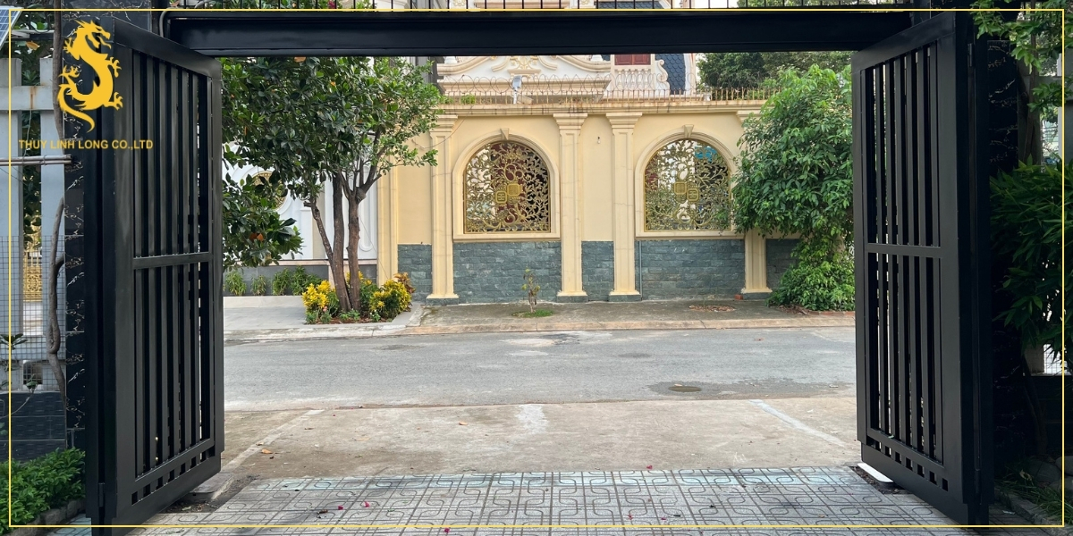 dac diem nhu cau lap cong mo tu dong cua nha pho va biet thu Đặc điểm nhu cầu lắp cổng mở tự động của nhà phố và biệt thự